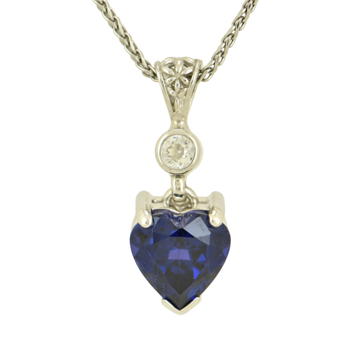 Zao Gongen YAG Tanzanite Pendant