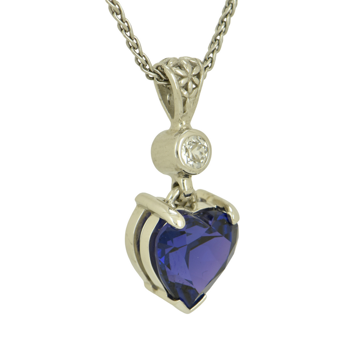Zao Gongen YAG Tanzanite Pendant