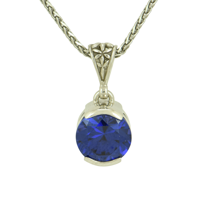 Zao Gongen YAG Tanzanite Pendant