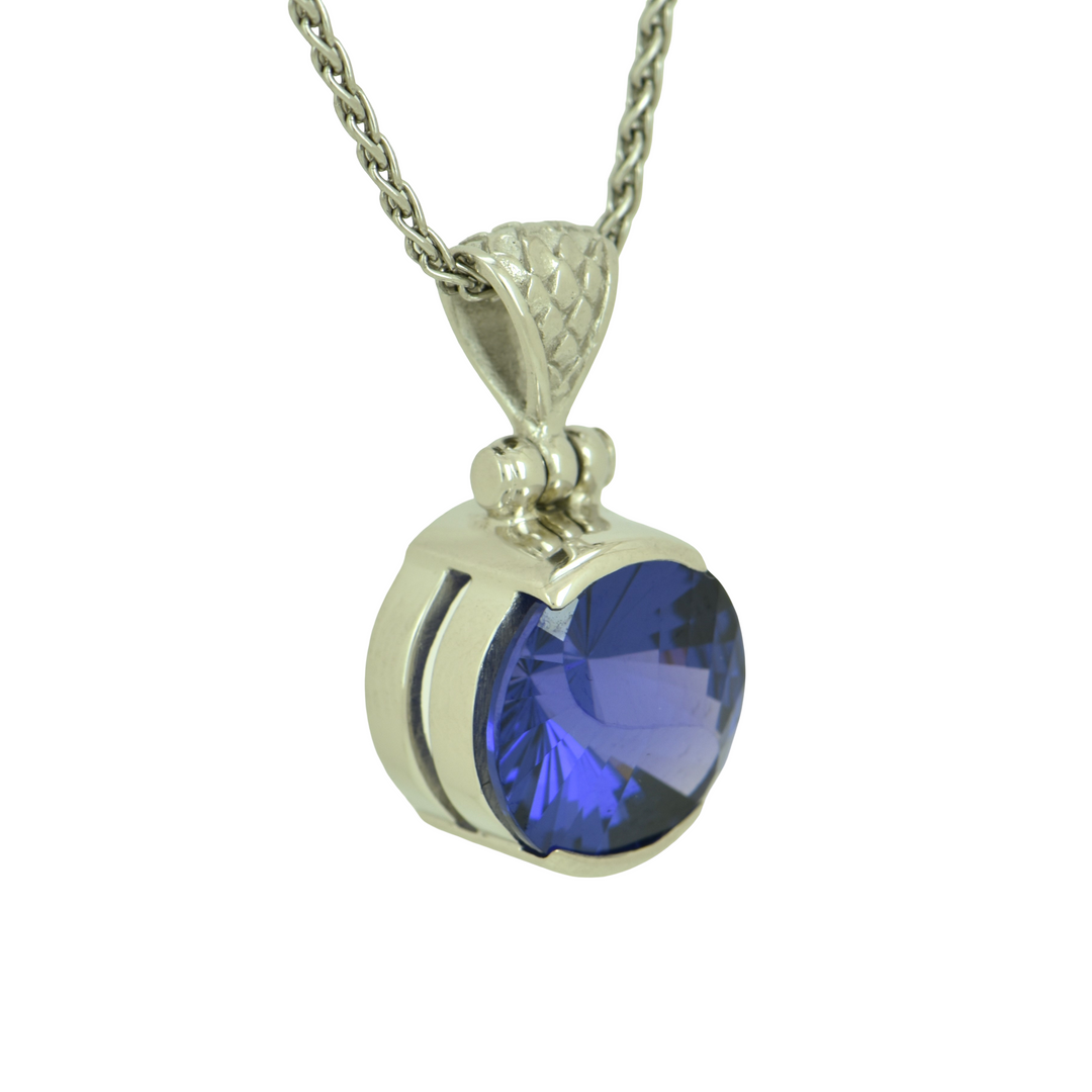 Zao Gongen YAG Tanzanite Pendant