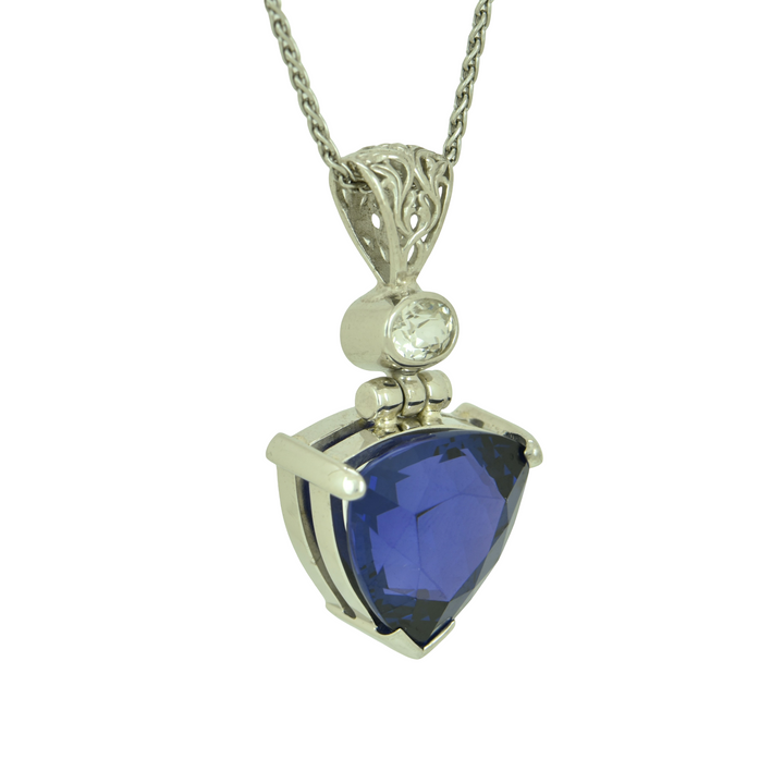 Zao Gongen YAG Tanzanite Pendant
