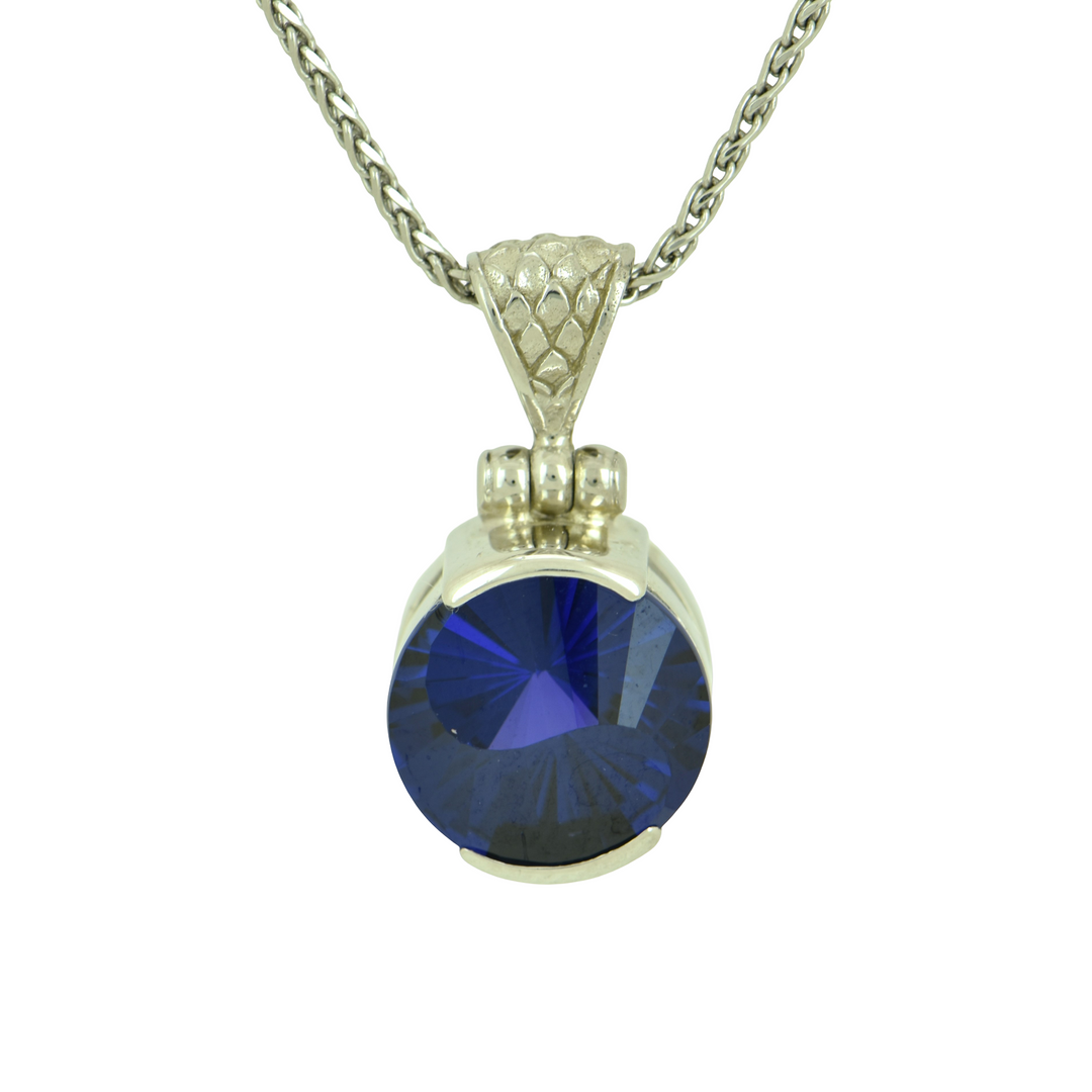 Zao Gongen YAG Tanzanite Pendant