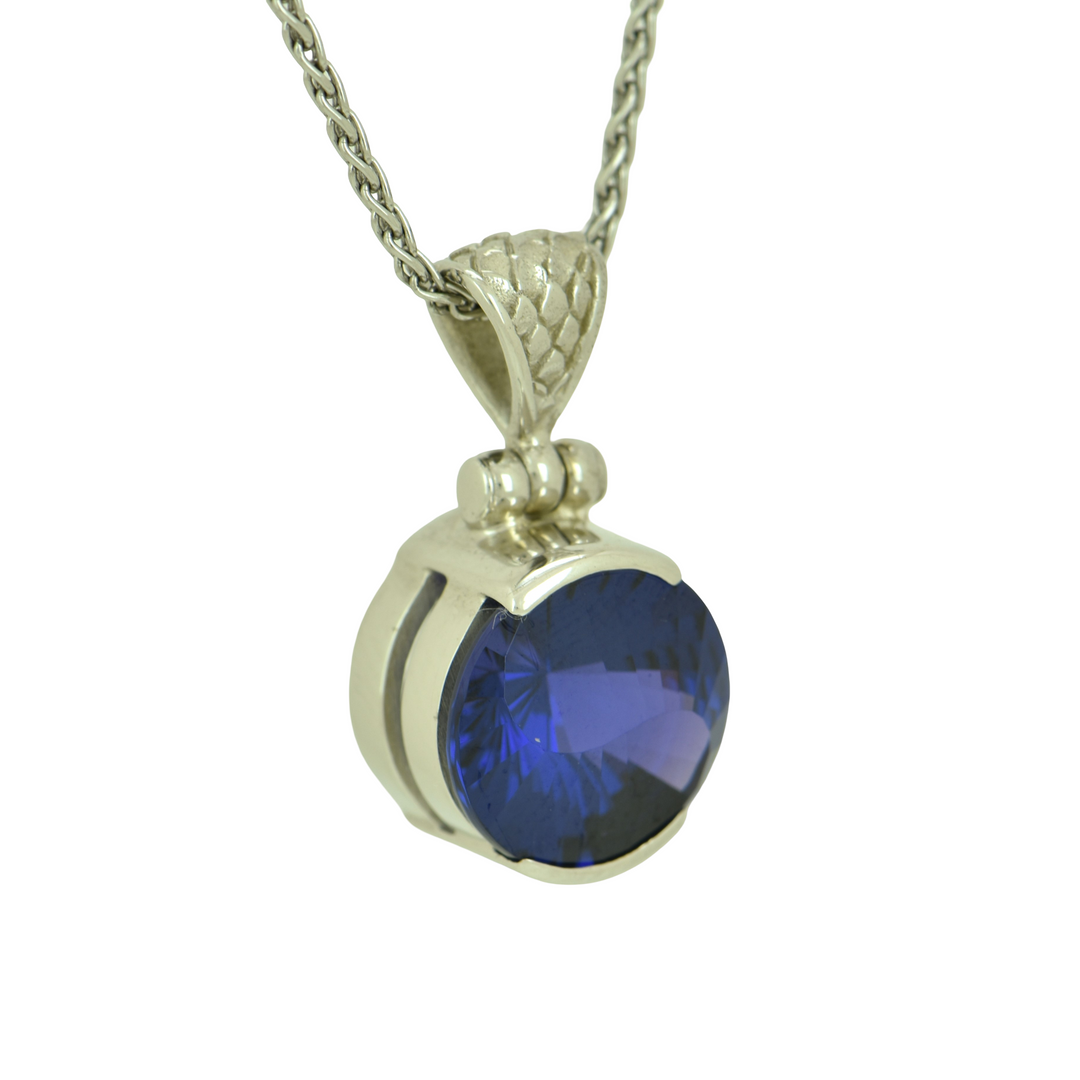 Zao Gongen YAG Tanzanite Pendant