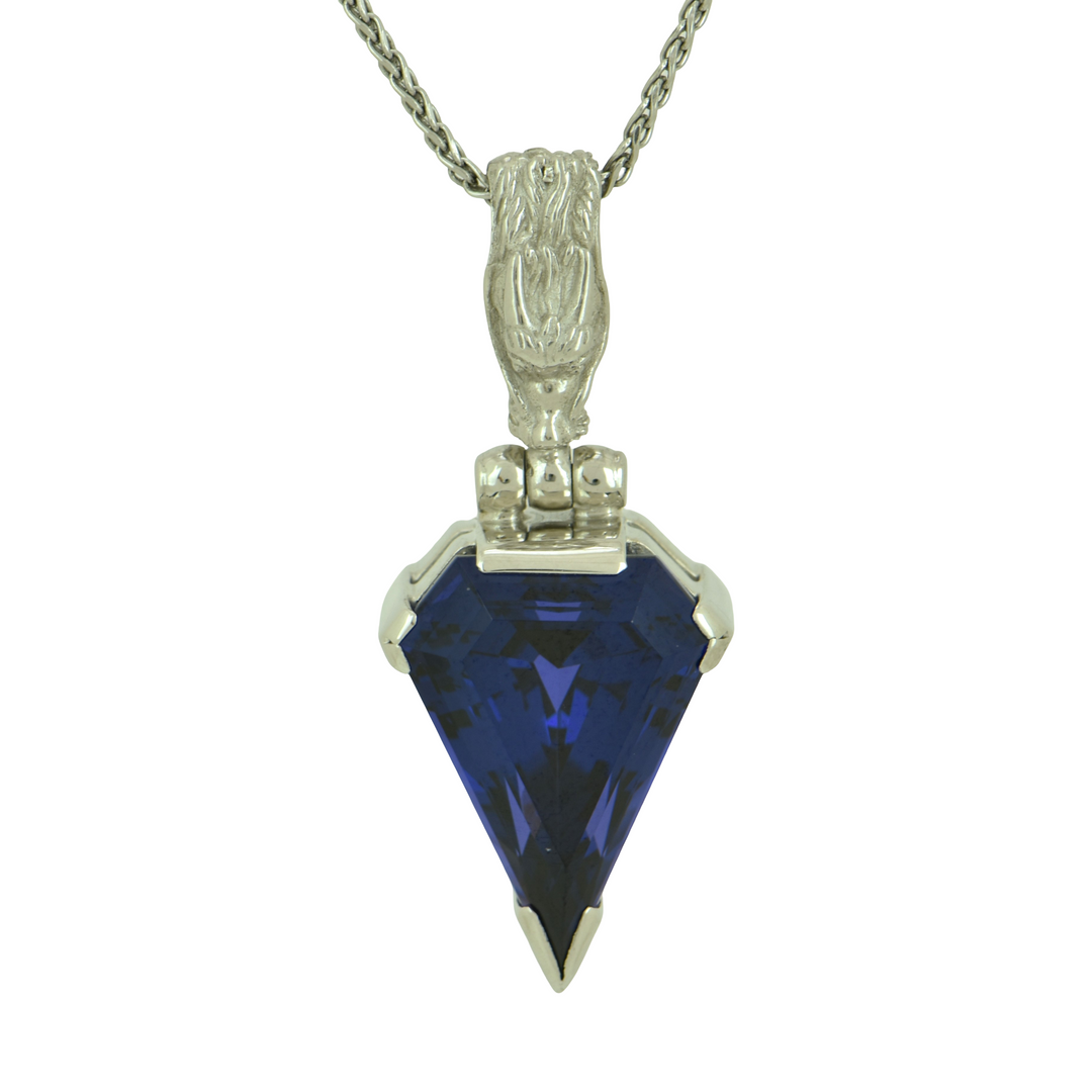 Zao Gongen YAG Tanzanite Pendant