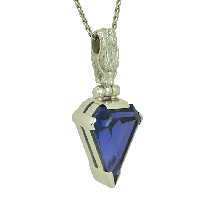 Zao Gongen YAG Tanzanite Pendant