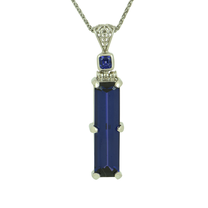 Zao Gongen YAG Tanzanite Pendant