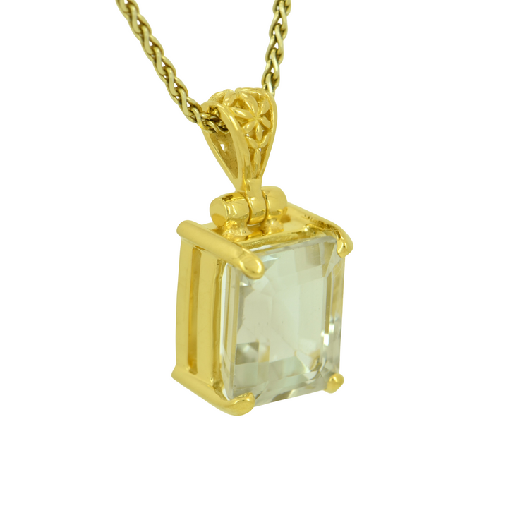 Champagne Topaz Pendant