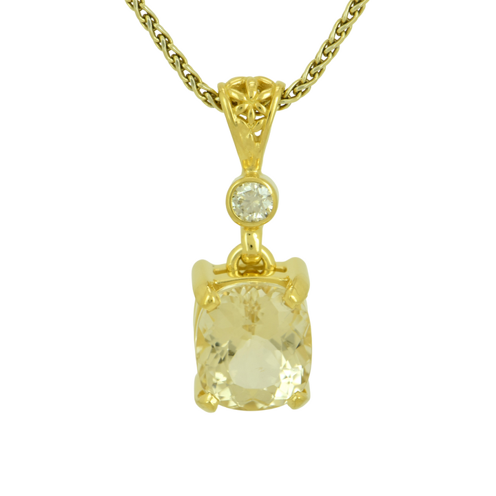 Golden Beryl Pendant