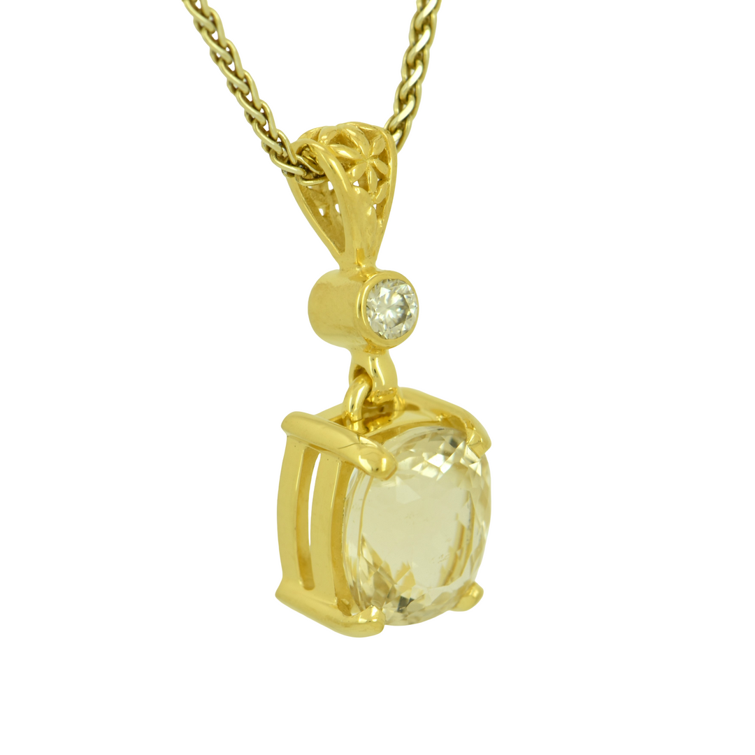 Golden Beryl Pendant