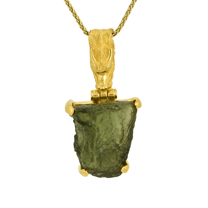 Moldavite Pendant