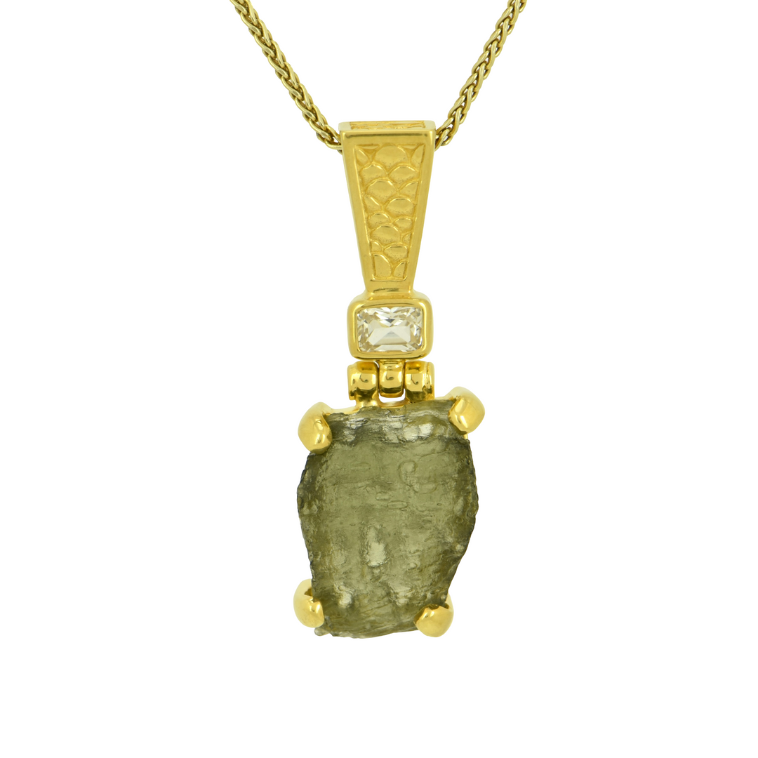 Moldavite Pendant