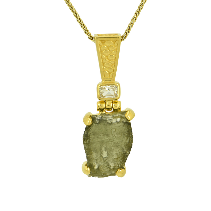 Moldavite Pendant