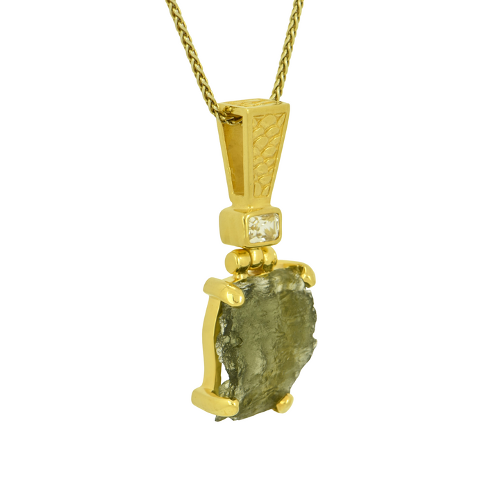 Moldavite Pendant
