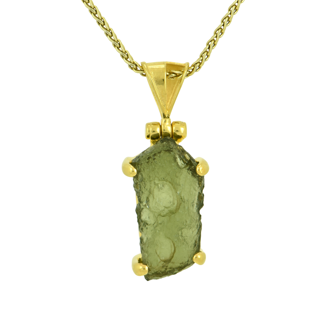 Moldavite Pendant