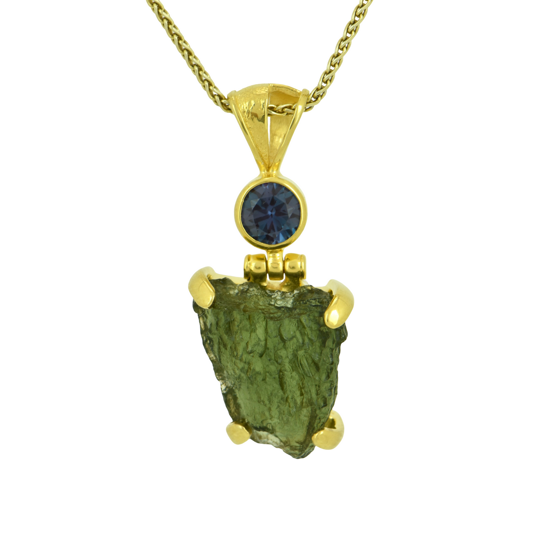 Moldavite Pendant