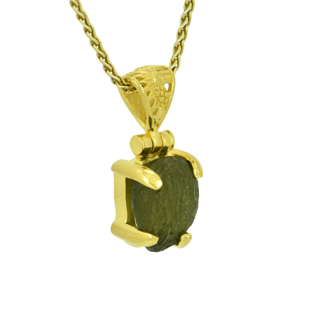 Moldavite Pendant
