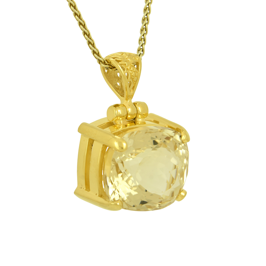 Golden Beryl Pendant