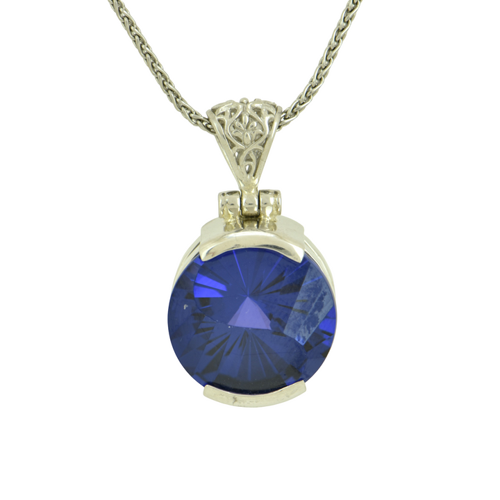 Zao Gongen YAG Tanzanite Pendant