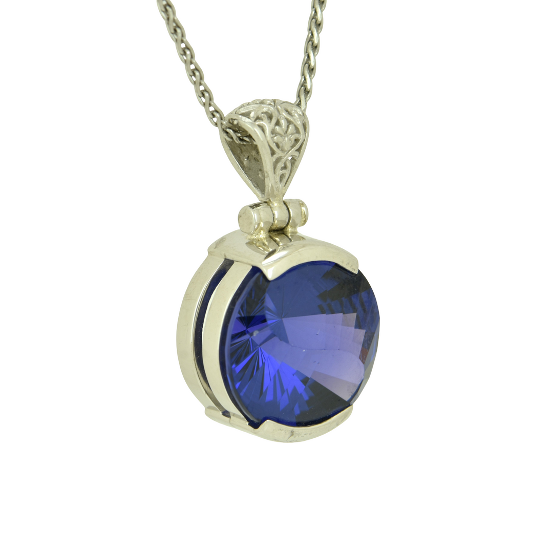 Zao Gongen YAG Tanzanite Pendant