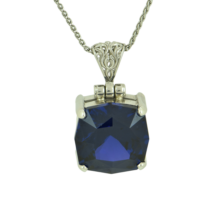 Zao Gongen YAG Tanzanite Pendant