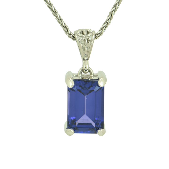 Zao Gongen YAG Tanzanite Pendant