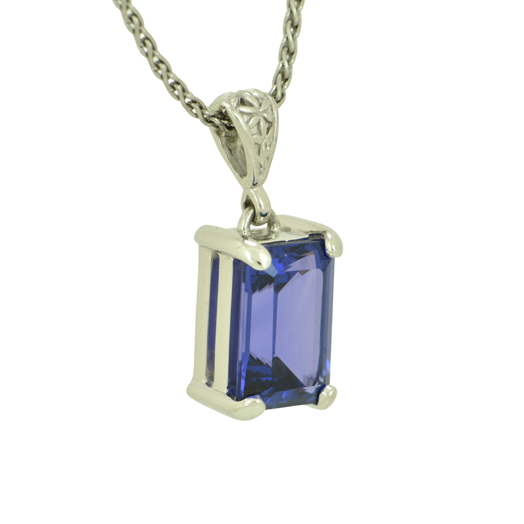 Zao Gongen YAG Tanzanite Pendant