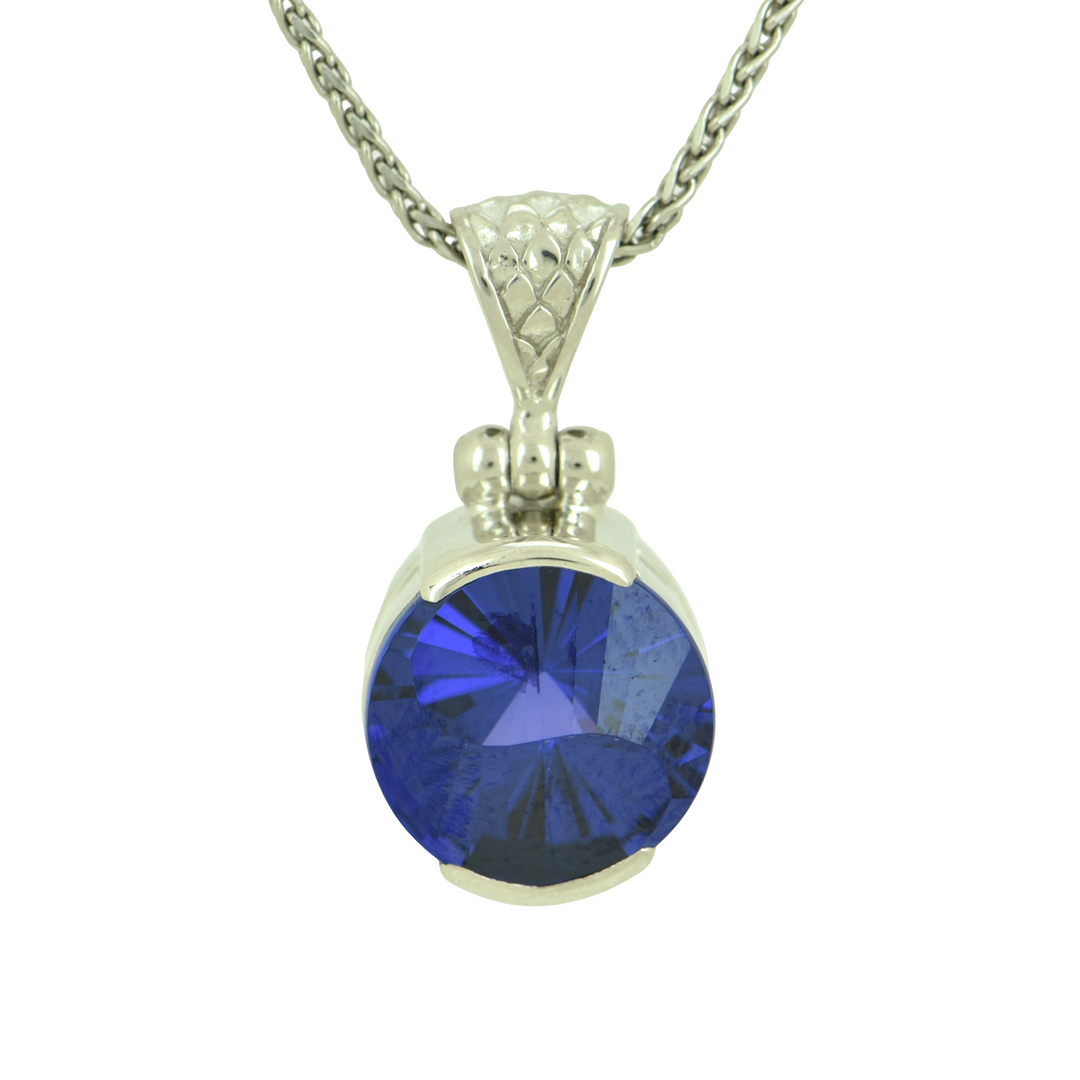 Zao Gongen YAG Tanzanite Pendant