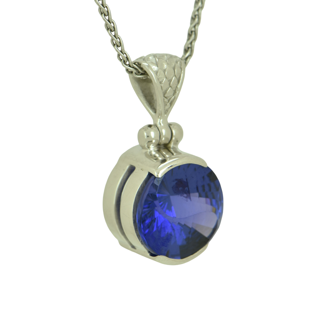 Zao Gongen YAG Tanzanite Pendant