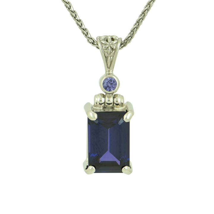 Zao Gongen YAG Tanzanite Pendant