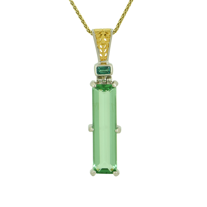 Green Obsidian Pendant