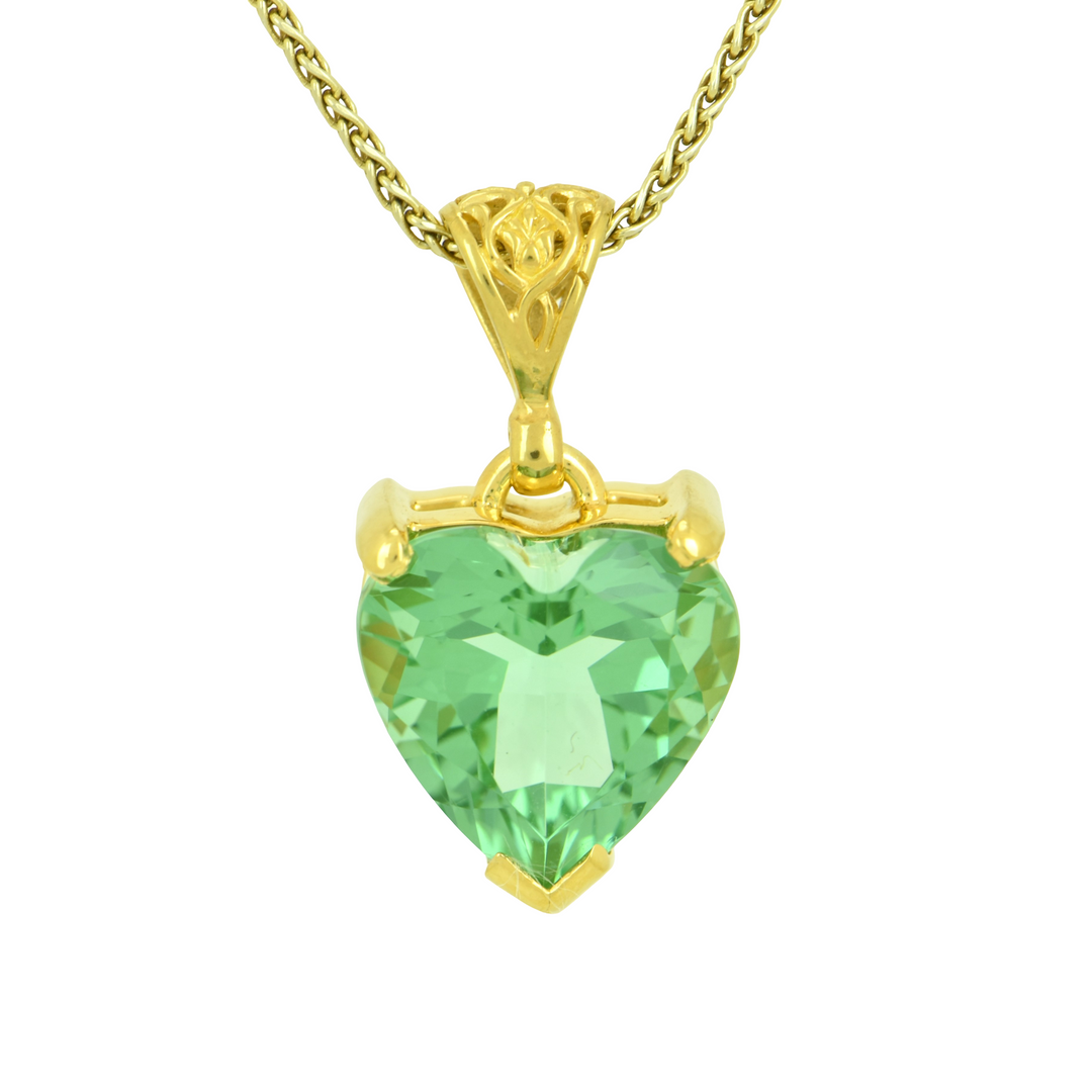 Green Obsidian Pendant