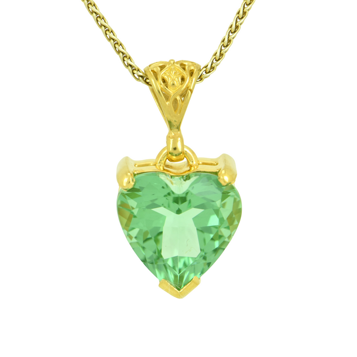 Green Obsidian Pendant