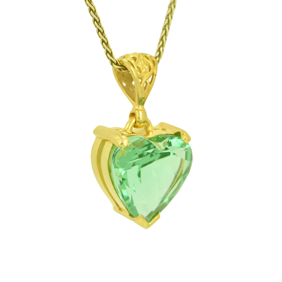 Green Obsidian Pendant
