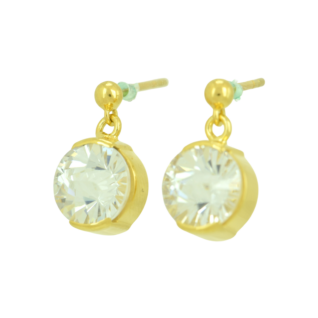 Diamond Simulant Earrings