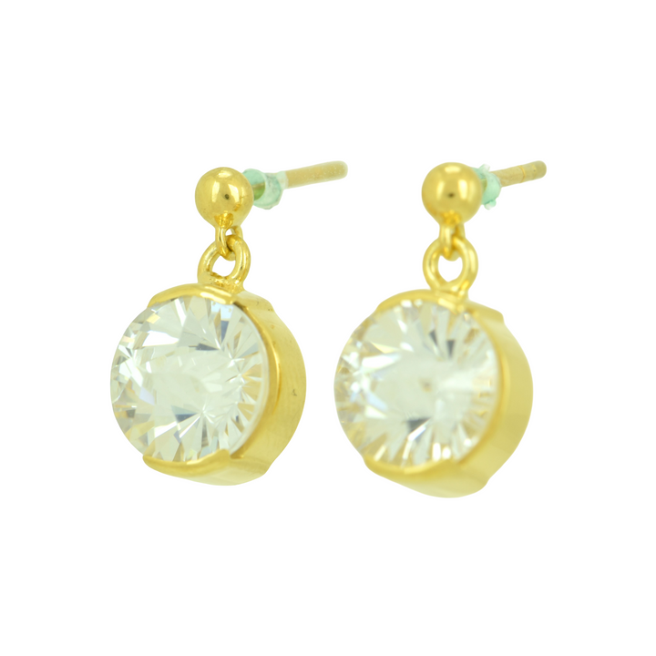 Diamond Simulant Earrings