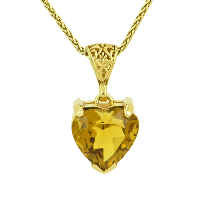 Golden Obsidian Pendant
