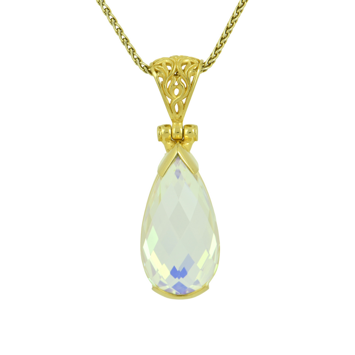 Angel Aura Sovereignty Mystic Quartz Pendant