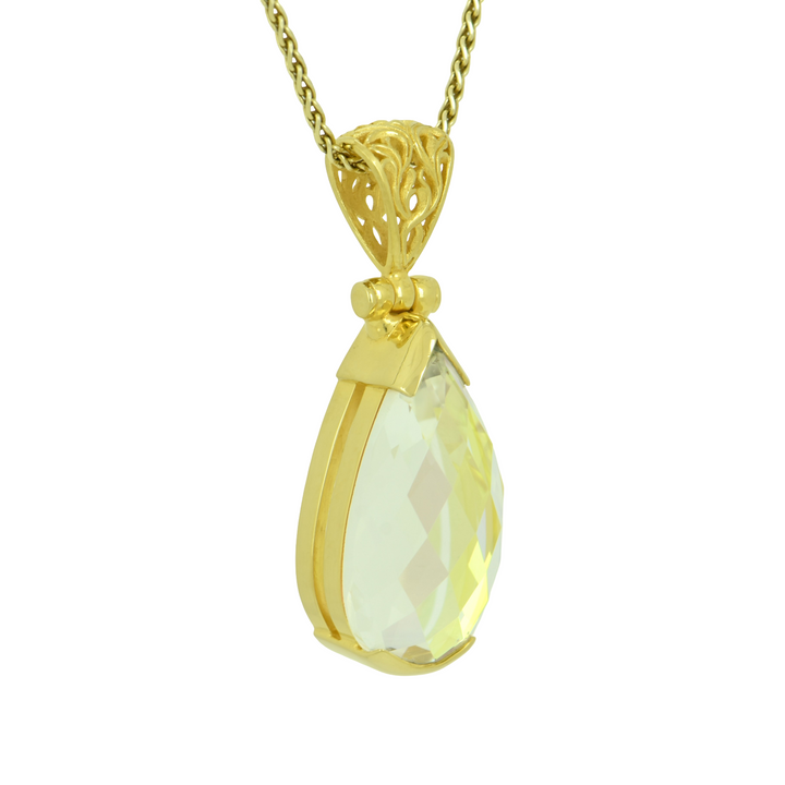 Angel Aura Sovereignty Mystic Quartz Pendant