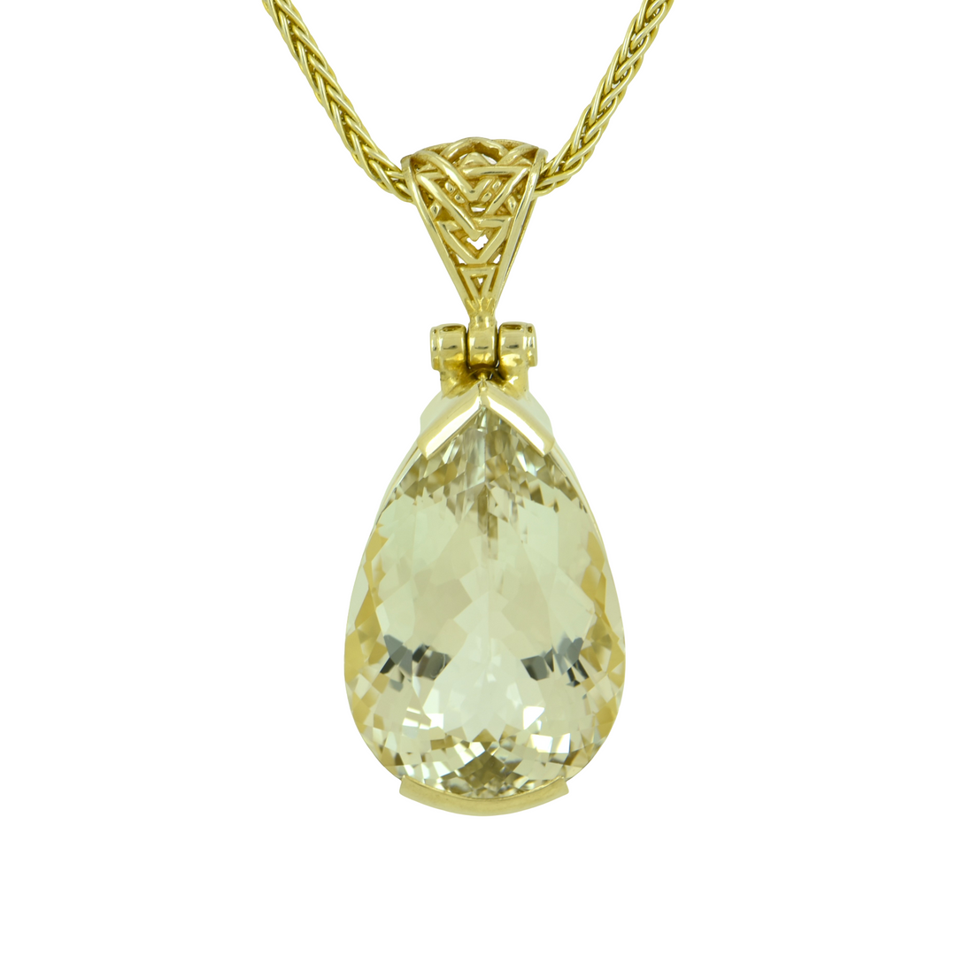 Champagne Topaz Pendant