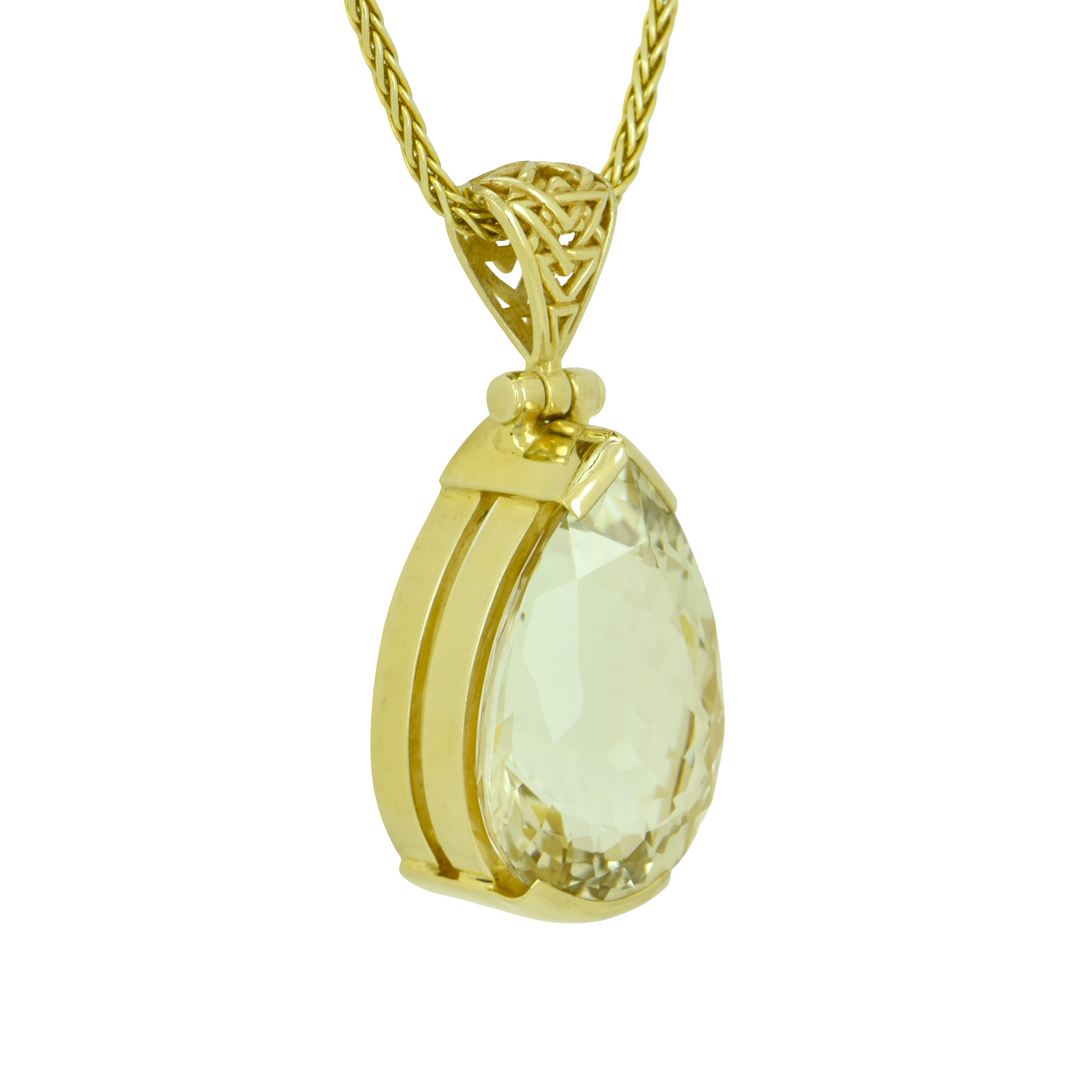 Champagne Topaz Pendant