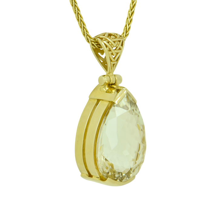 Champagne Topaz Pendant
