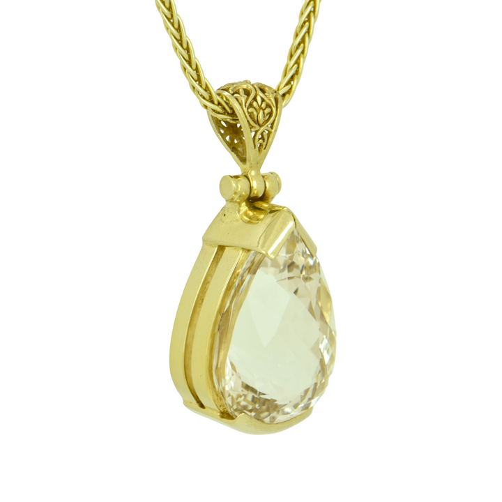 Champagne Topaz Pendant