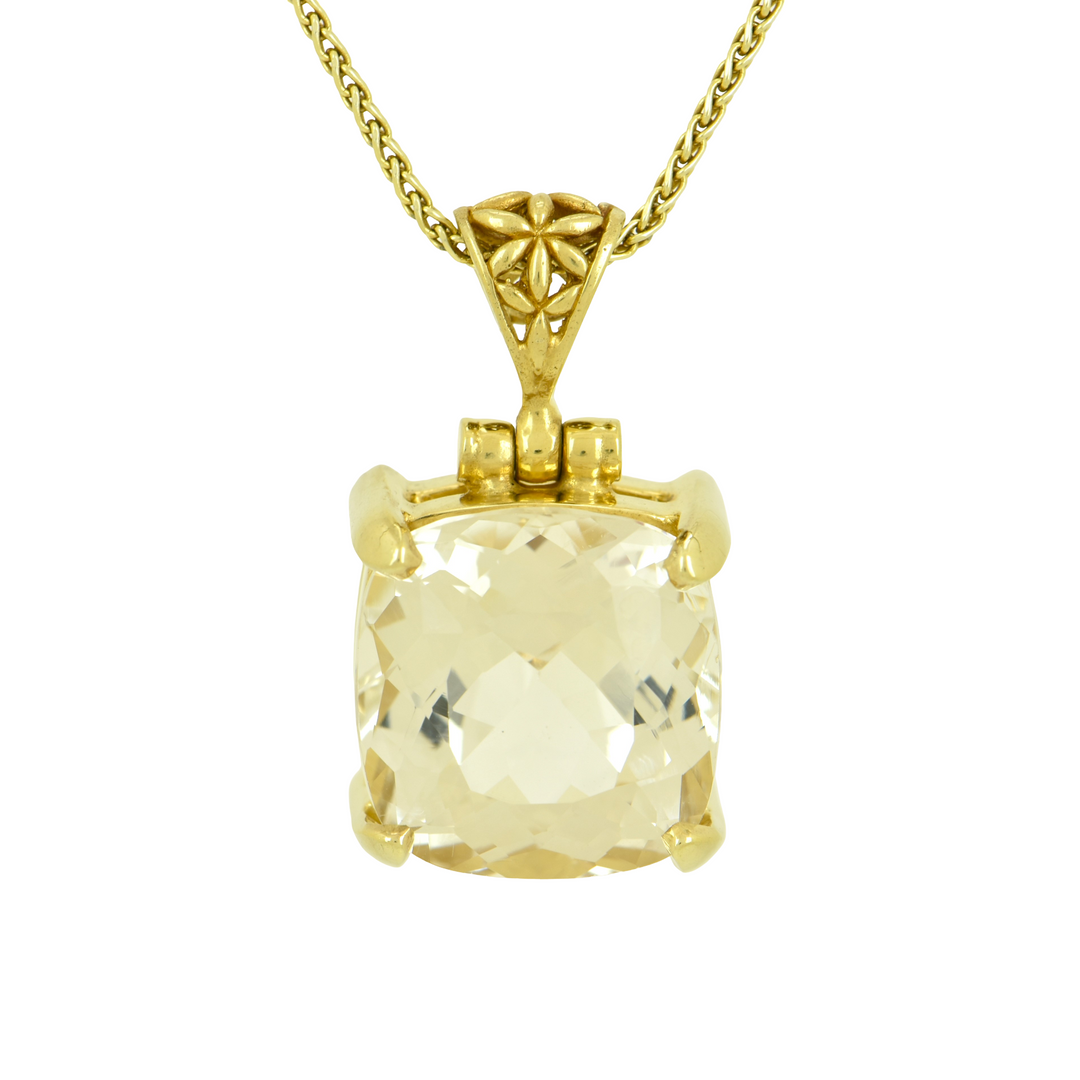 Champagne Topaz Pendant