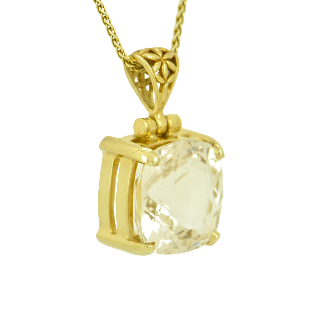 Champagne Topaz Pendant