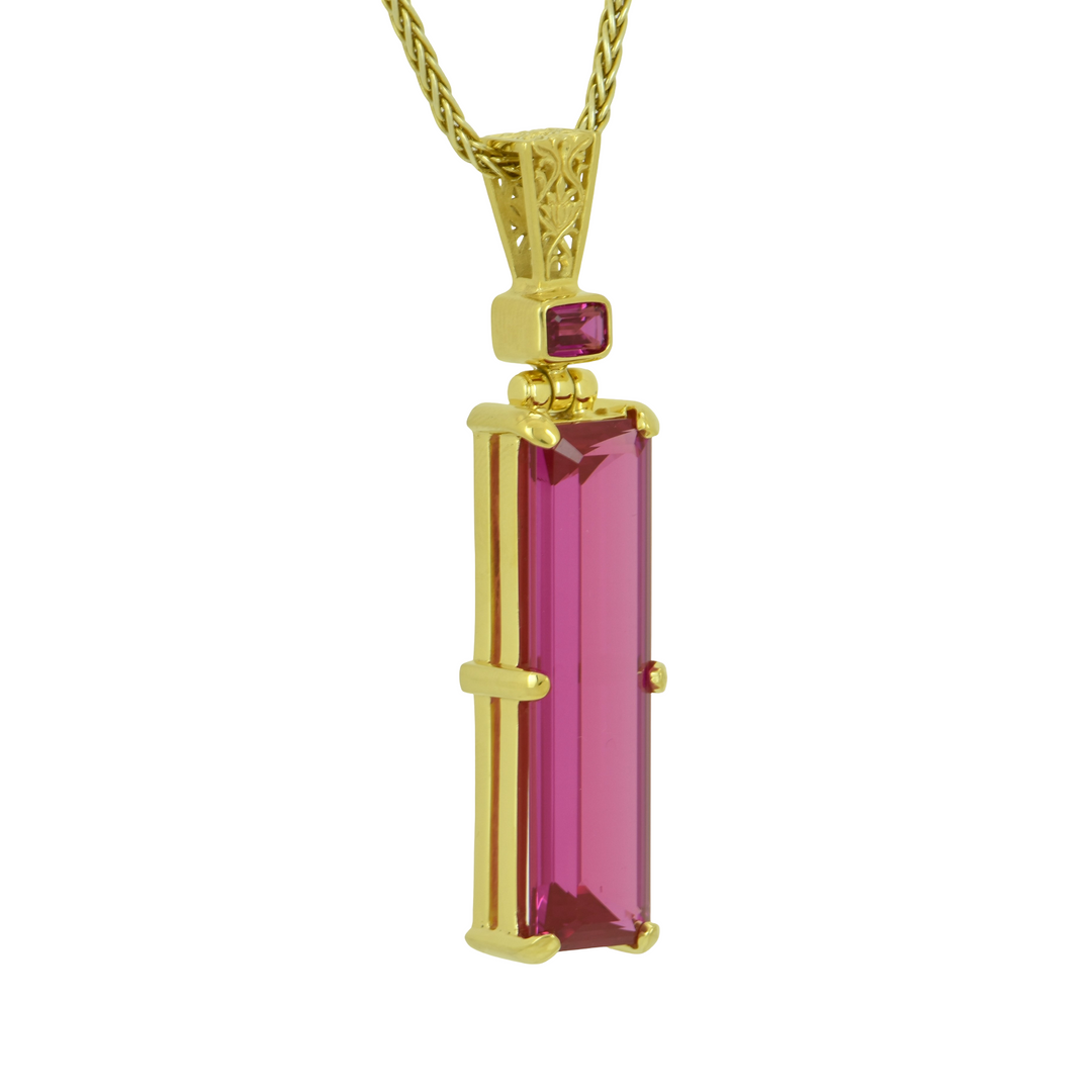 Parvati Pink Sapphire Pendant