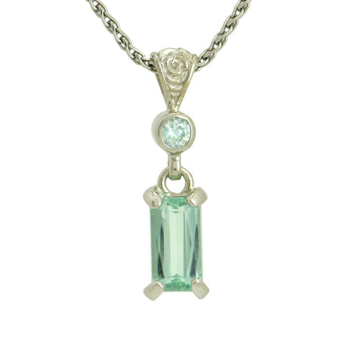 Blue Beryl Pendant