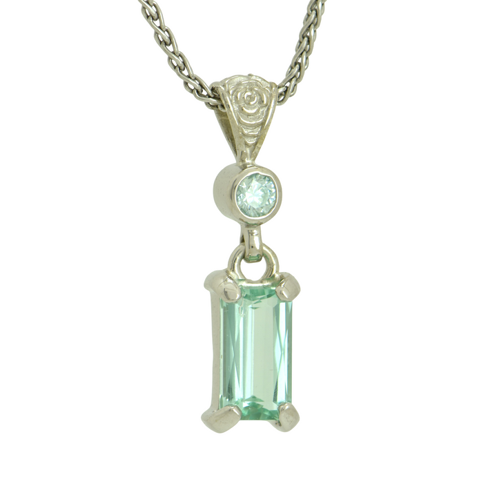 Blue Beryl Pendant