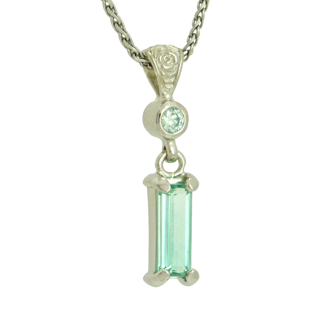 Blue Beryl Pendant
