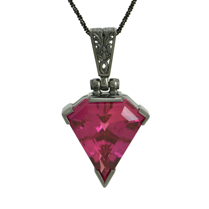 Parvati Pink Sapphire Pendant