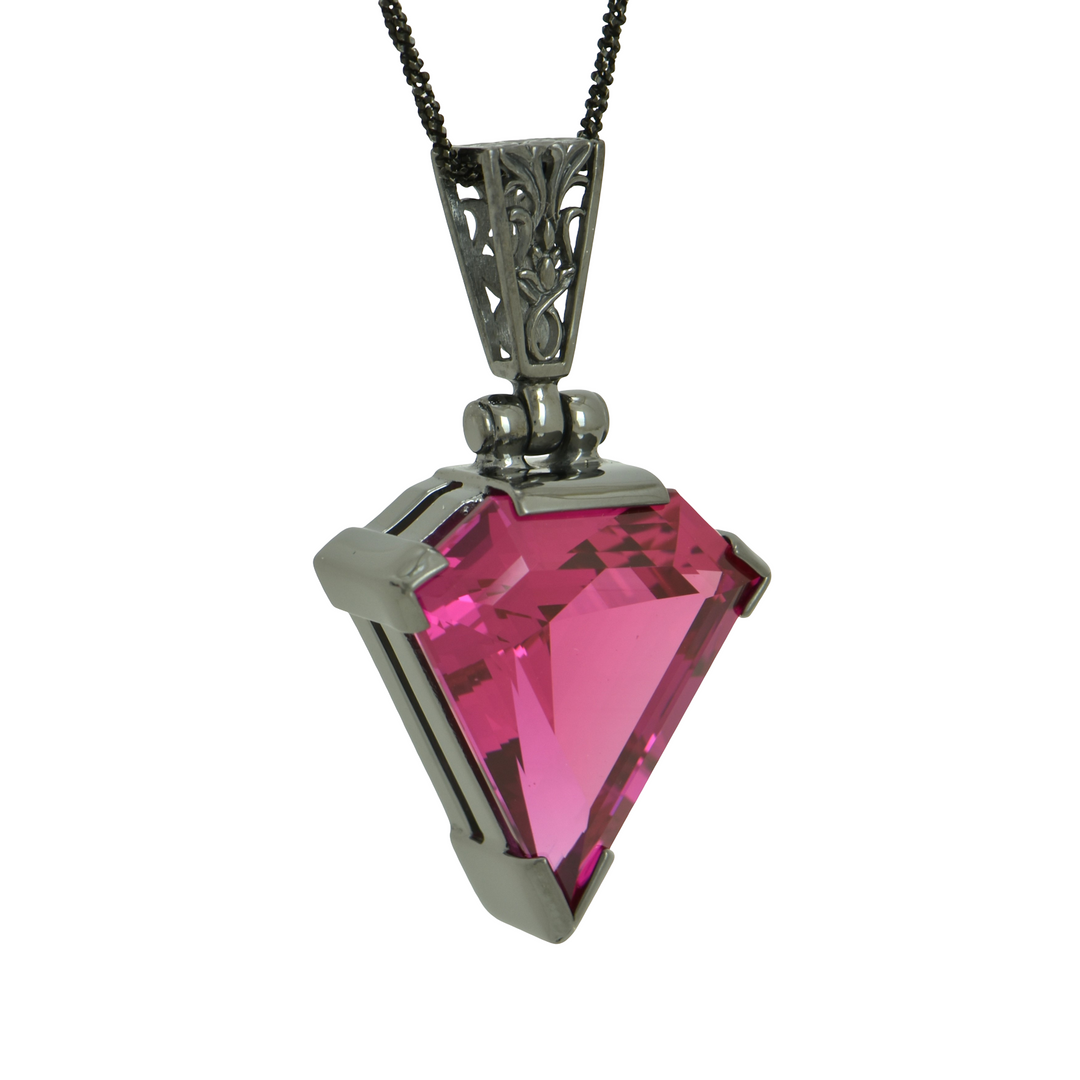 Parvati Pink Sapphire Pendant
